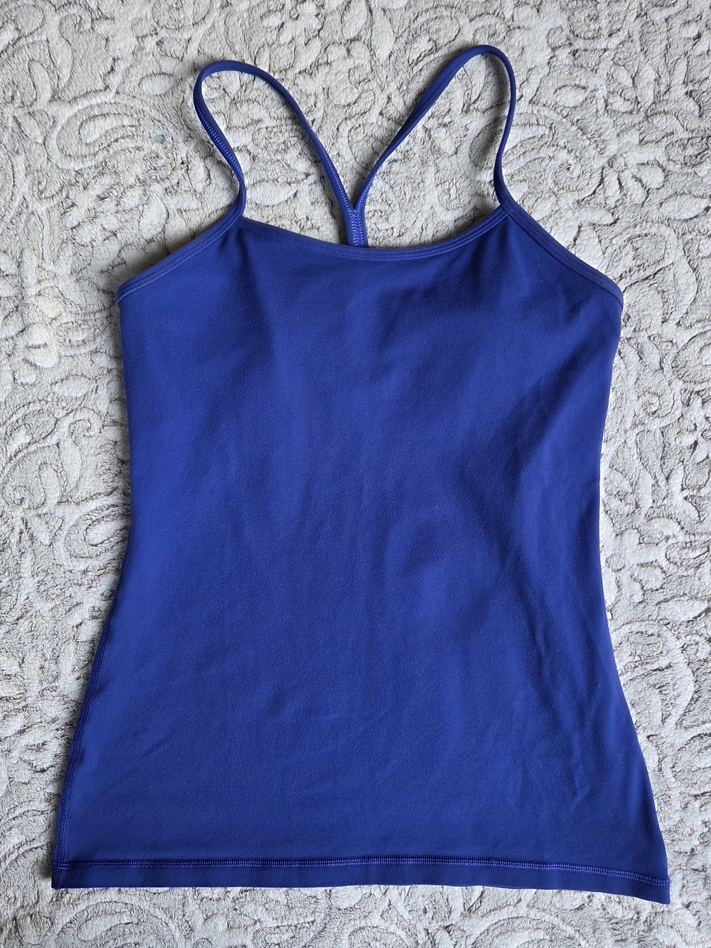 Lululemon Women’s Blue Strappy Cami Top